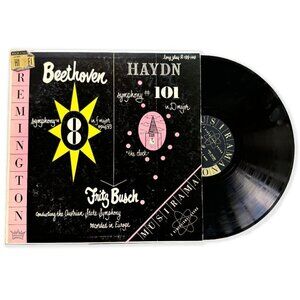 Vintage Beethoven Symphony No. 8 & Haydn Symphony No. 101 Vinyl Record
